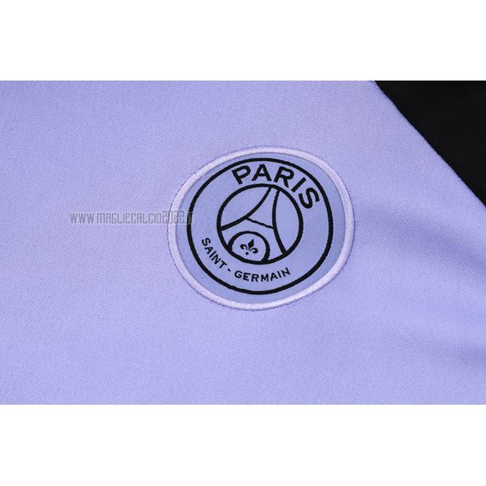 Tuta da Track de Felpa del Paris Saint-Germain Bambino 2023-2024 Viola Claro